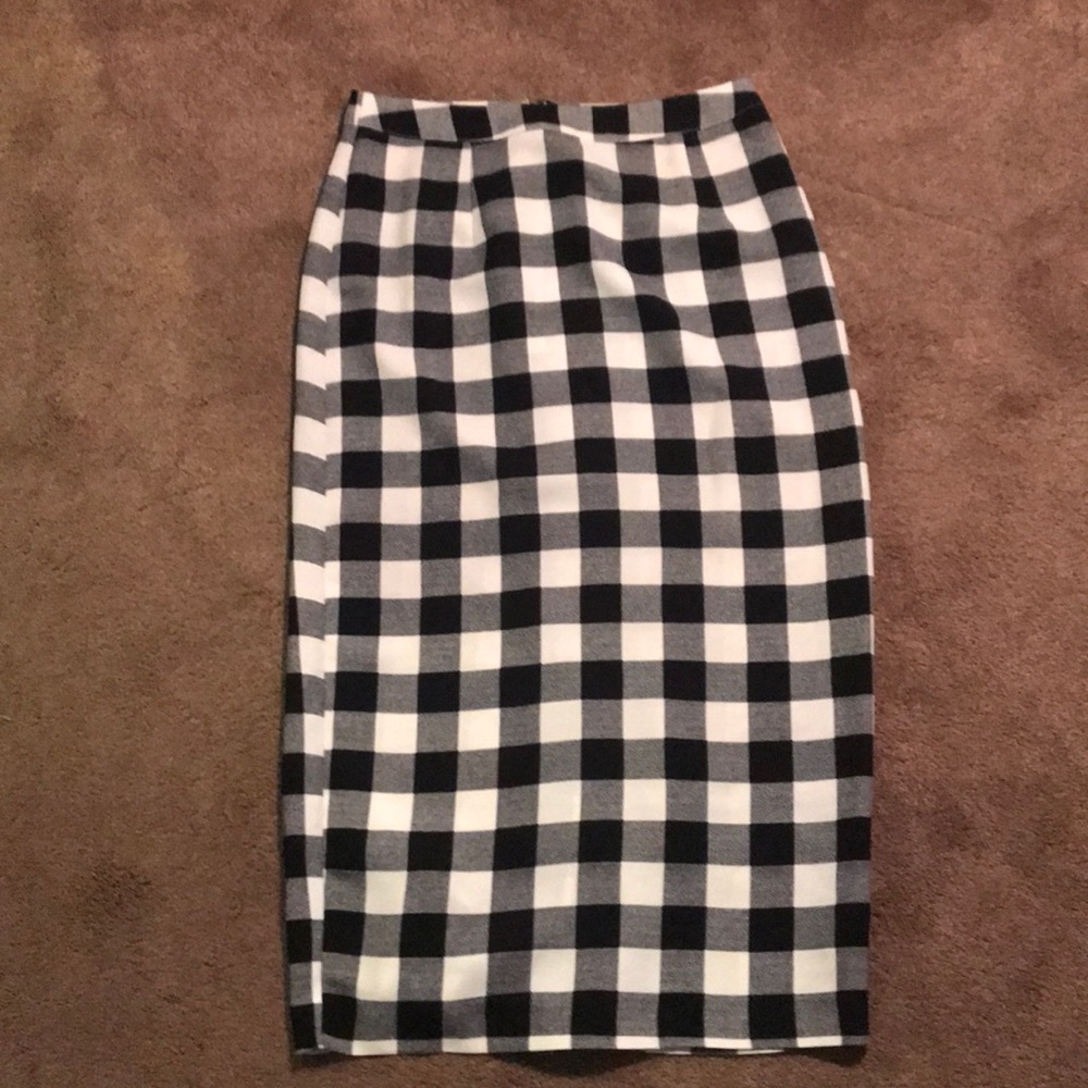 Plaid Skirt